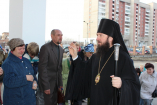 22-Архиерейское богослужение на праздник Входа Господня в Иерусалим  в Андреевском кафедральном соборе г.Усть-Каменогорска